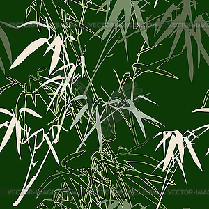 Bamboo seamless texture.  - vector clipart