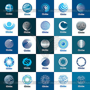 Logo globe - vector clipart