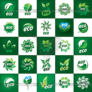 Logo eco - vector clipart