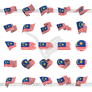 Malaysia flag, - vector image