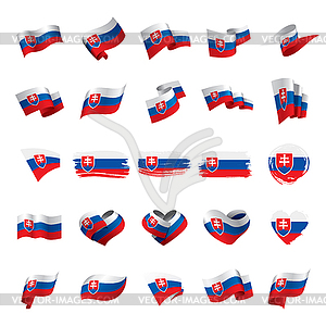 Slovakia flag, - vector image