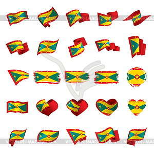 Флаг Гренады, - векторная графика