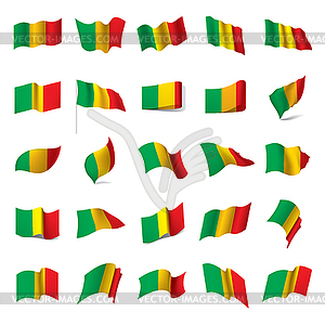 Флаг Мали - иллюстрация в векторе