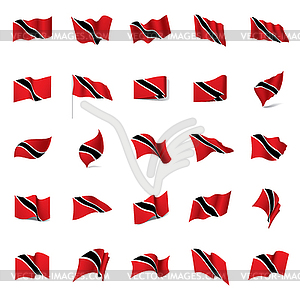 Trinidad and tobago flag, - vector clipart