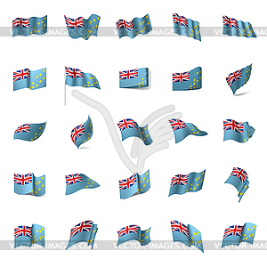 Tuvalu flag, - vector image