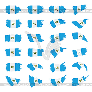 Guatemala flag, - vector clipart