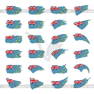 Tuvalu flag, - vector image