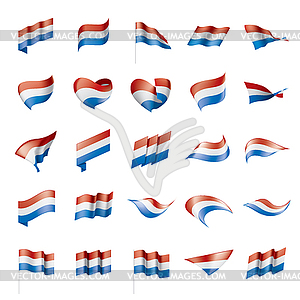 Netherlands flag, - vector image
