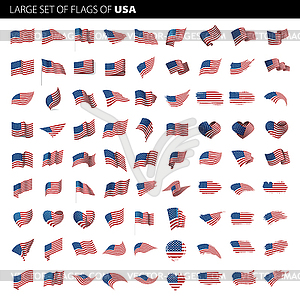 USA Flag - vector image