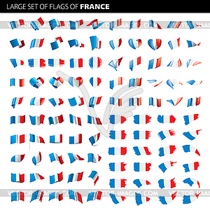 France flag, - vector clip art