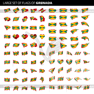 Grenada flag, - vector clip art