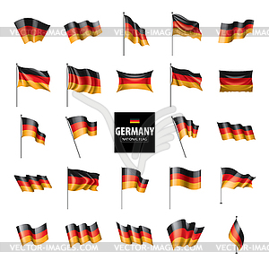 Deutschland Flagge Vektor Clip Art