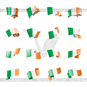 Ireland flag, - vector image