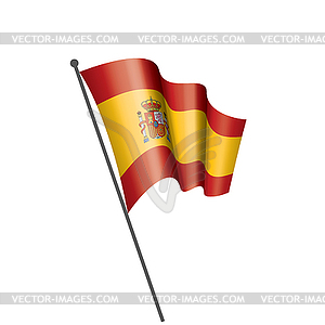 Spain flag, - vector image