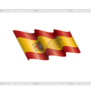 Spain flag, - vector image