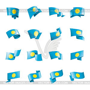 Palau flag, - vector image