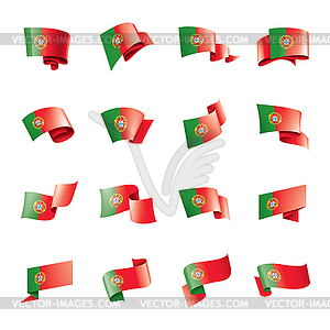 Portugal flag, - vector EPS clipart