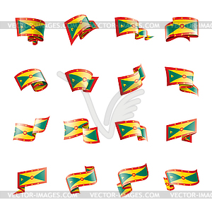 Grenada flag, - vector EPS clipart