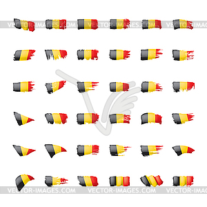 Бельгия флаг, - клипарт в формате EPS