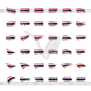 Thailand flag,  - stock vector clipart