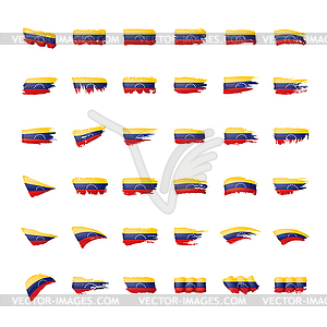 Venezuela flag,  - vector clip art