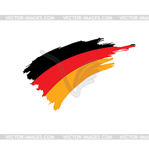 Germany flag, - vector image