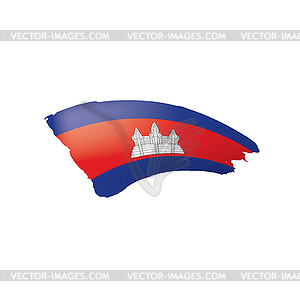 Cambodia flag,  - vector clipart