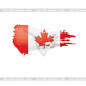 Canada flag, - vector clip art