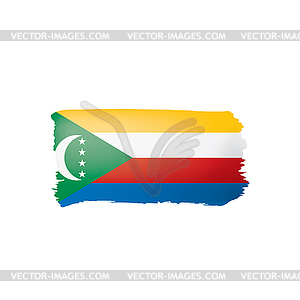 Comoros flag,  - vector clipart / vector image