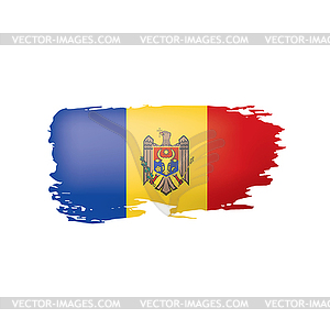 Moldova flag,  - vector clipart