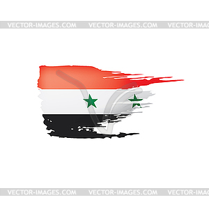 Флаг Сирии, - графика в векторном формате
