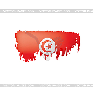 Tunisia flag,  - vector clipart