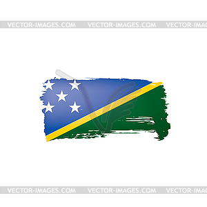 Solomon Islands flag,  - vector image