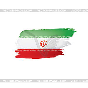 Iran flag,  - vector clipart