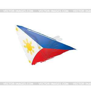 Philippines flag,  - vector clipart / vector image