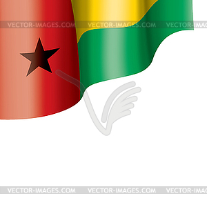 Guinea Bissau flag, - vector image