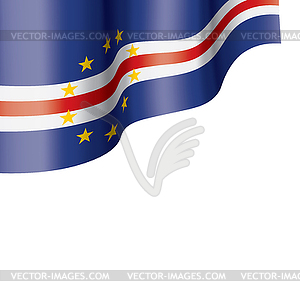 Флаг Кабо-Верде, - векторный клипарт