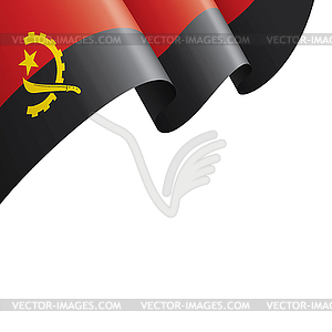 Angola flag, - vector EPS clipart