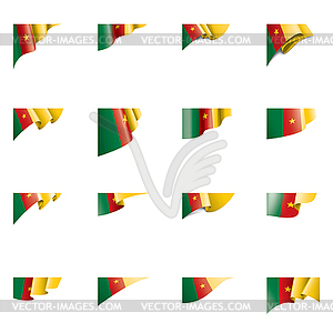 Cameroon flag, - vector image