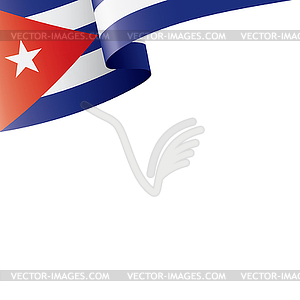 Cuba flag, - vector clipart