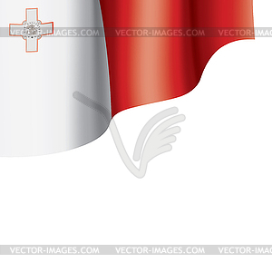 Malta flag, - vector image