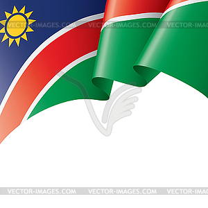 Namibia flag, - vector clip art