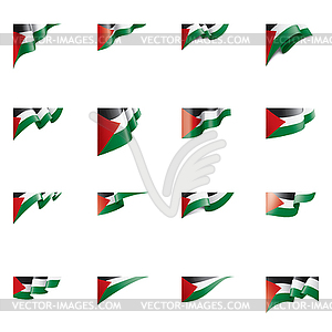 Palestine flag, - vector image