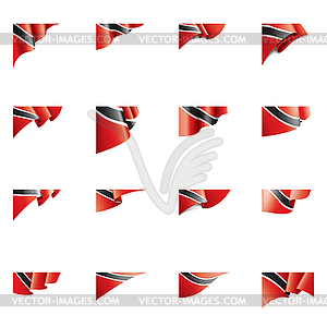 Trinidad and tobago flag, - vector clip art