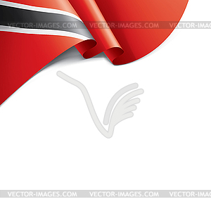 Trinidad and tobago flag, - vector clipart