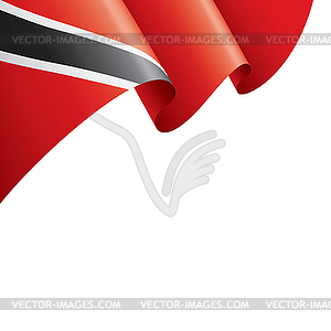 Trinidad and tobago flag, - color vector clipart