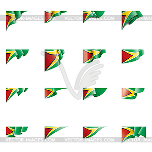 Guyana flag, - vector image