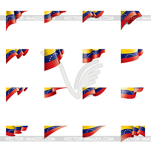 Venezuela flag, - vector clip art