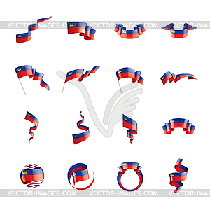 Liechtenstein flag,  - vector image