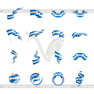 Honduras flag, - vector clipart